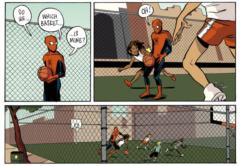 Art from Spidey Zine